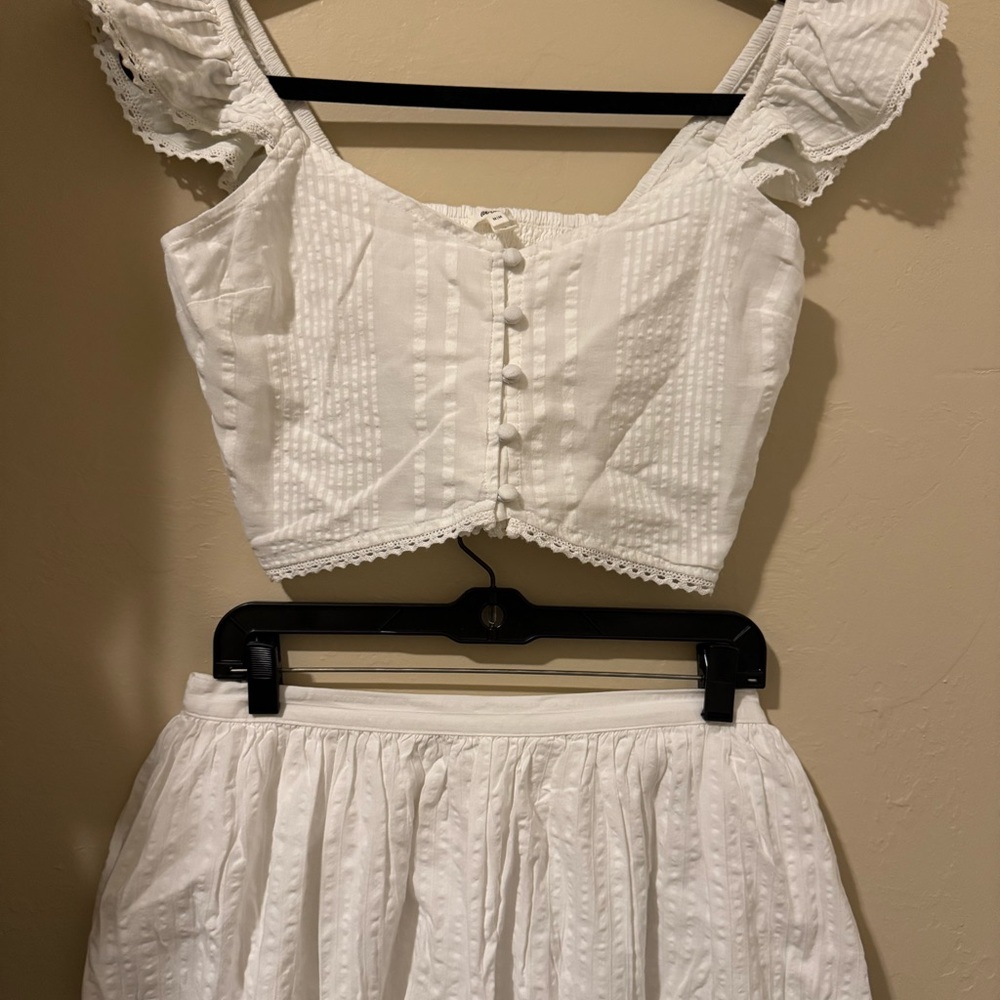 Aerie seersucker matching skirt set - Picture 3 of 6